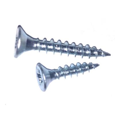 China Factory Sale Black Chipboard Screw Flat Drywall Screw For Wood 25mm for sale