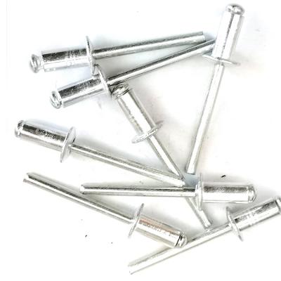 China Industry Colored Drum Pop Open Aluminum Single Blind Rivet 3.2x12 for sale