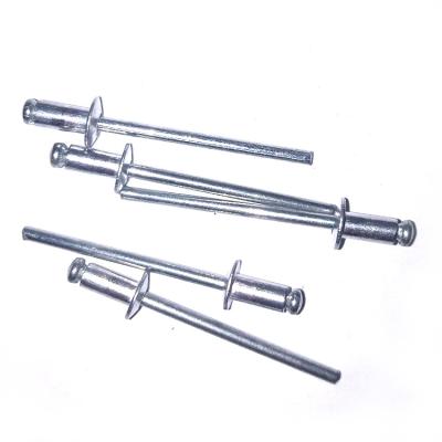 China High Quality Industry Aluminum / Steel Domed Head Open Type Pop Blind Rivet for sale