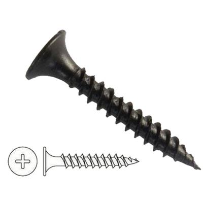 China Flat Factory Directly Sell Black Galvanized Self Tapping Drywall Screw Phoshated/Tornillos Wood Screw for sale