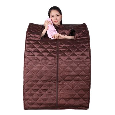 China Portable Steam Sauna Computer Control Panel One Person SPA Sauna Steam Sauna Tent for sale