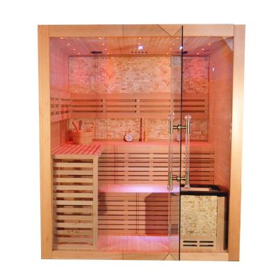 China Traditional Sauna Room Factory Made Traditional Steam Room Sauna Computer Control Panel Design Sauna Room for sale