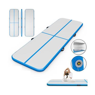 China High Quality Cheap Drop Stitch OEM PVC Air Track Mat Gymnastics Home Mat Inflatable Air Track For Gym for sale