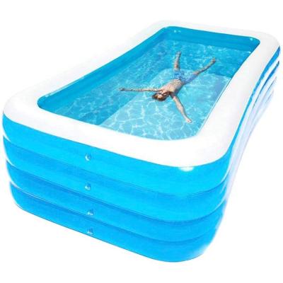 China Eco-friendly large square inflatable swimming pool for water park for sale