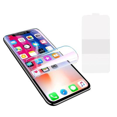 China For iphone 12 max pro Newcomer TuoLi Soft Mobile Screen Guard Hydrogel Film Tpu Screen Protector for Iphone 11 12 13 pro max for sale