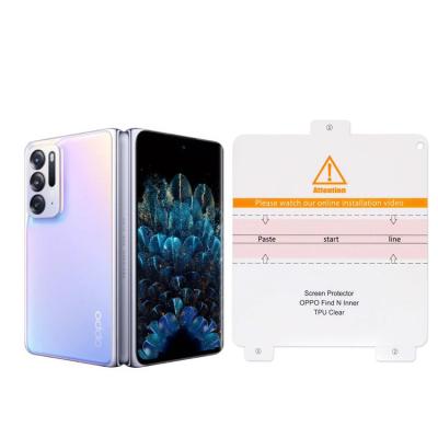 China Factory Cheap Cell Phone Hd Tpu Film Mobile Phone Hydrogel Fold Screen Soft Protector For Oppo Find N for sale