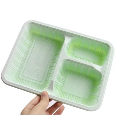 China Cost Effective Black Plastic Freshness Preservation Meal Prep Containers Take Out Tops Plastic Bento Lunch Boxes Disposable Food Containers for sale