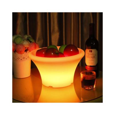 China Modern Latest Version Flat Led Luminous Fruit Tray Creative Night Light for sale