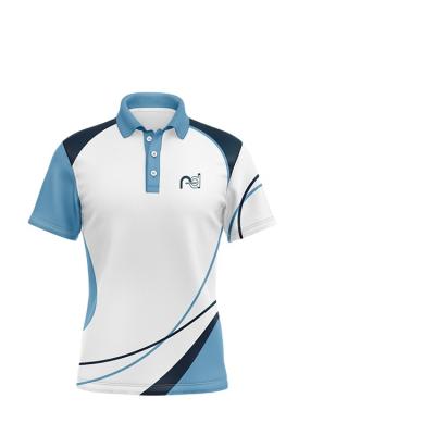 China 2022 Long Sleeve Sublimation Polo Shirt Plain Short Sleeve Polo Shirt Viable Wholesale Custom Logo Printing Design for sale