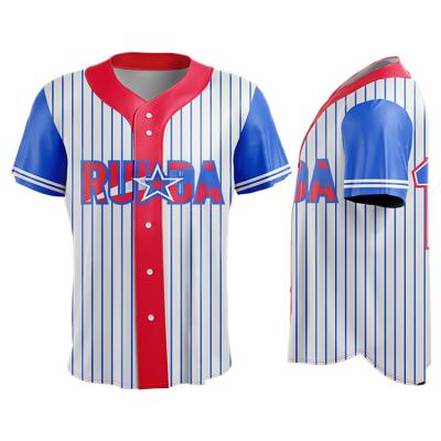 China Wholesale Antibacterial Men's Youth Embroidery Baseball Wear Sublimation Custom Baseball Tank Top White for sale