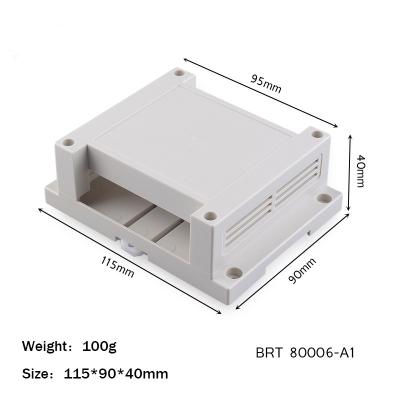 Cina Scatola di giunzione di plastica dell'ABS di recinzioni della ferrovia di baccano per la scatola elettronica 115*90*40mm di distribuzione di energia in vendita