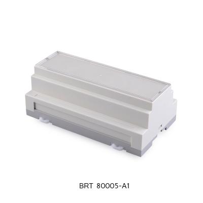 China 158*87*60mm Plastic Din Rail Enclosure For Project ABS Pcb Board Circuit Shell zu verkaufen