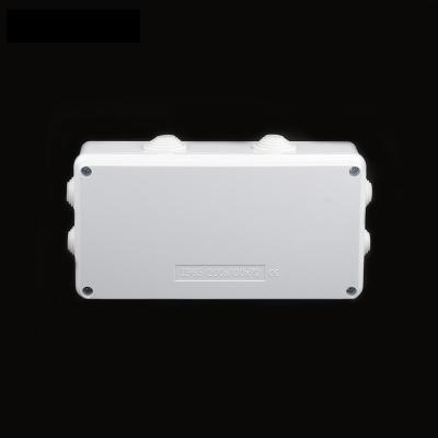 China ABS Plastic Junction Box Waterproof Knockout Switch Junction Cable Gland Box 200x100x70 Te koop