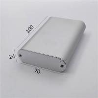 China Extrusion Aluminum 70*24*100mm Power Bank Enclosure for sale