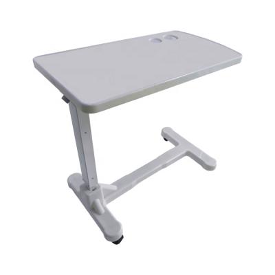 China Modern Movable Hospital Furniture ABS Plastic Hospital Bed Lifting Dining Table for sale