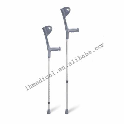 China Versatility Natural Strong Aluminum Elbow Crutches Disabled Walking Aids for sale