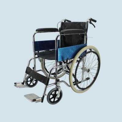 China New Wheelchair Transit Convenient Folding Aluminum Self Propelled Lightweight Hand Brake for sale