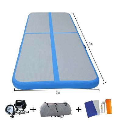 China Comfortable Inflatable Gymnastic Air Floor Air Gymnastic Tumbling Track For Sale for sale