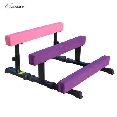 China Suede Cell Foam Filling Balance Beam Gym Cover+Wood Core+Crossed For Toddler Home Kids Extra Firm Balance Beams Gym Equipment For Practice Traini for sale