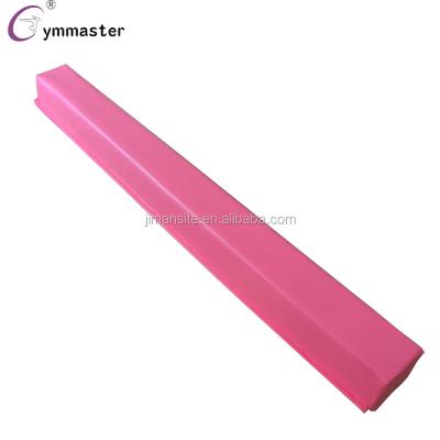 China Gymnastics folding foam core non-slip PVC balance beam with CE certification for kids traninning for sale