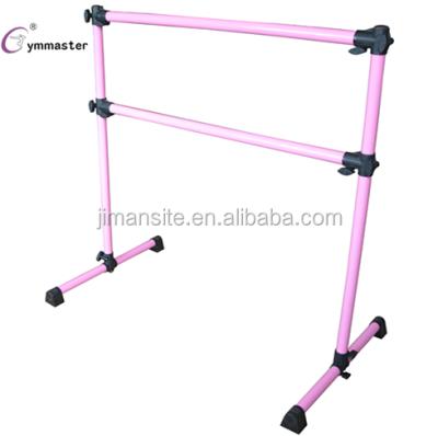 China Dance Training Portable Double Barre Type Double Ballet Gymnastics For Sale for sale