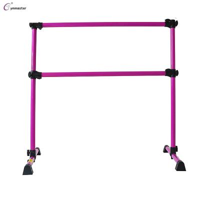 China High Grade Steel Portable Ballet Single Barre, Ballet Freestanding Gymnastic Barre For Home Use for sale