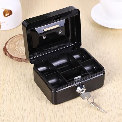 China Metal Cheap Small Metal Storage Lock Safe Box For Money for sale