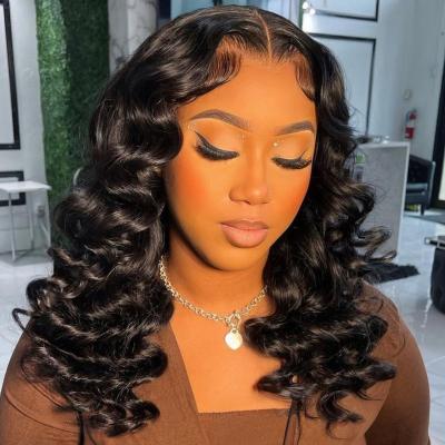 China UNICE Beauty Body Wave Brazilian Loose Hair 13x4 HD Lace Frontal Wigs For Color Women Lace Front Wigs Full Lace Human Hair Wigs for sale