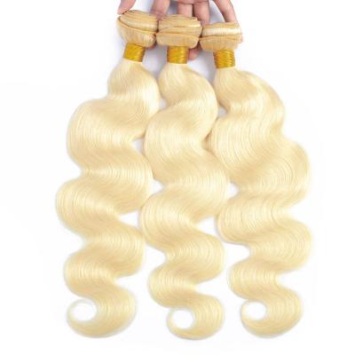 China Curly Brazilian Hair 613 Blonde Body Wave Curly 100% Virgin Hair Bundles Wholesale Seller For Black Women Hair Extensions for sale