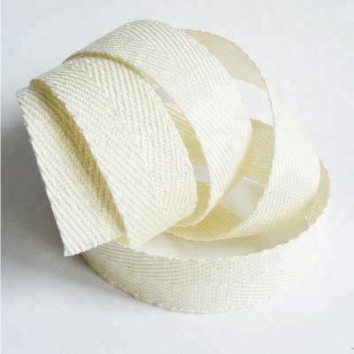 China High tenacity 1 inch 100% cotton twill webbing herringbone tape for sale