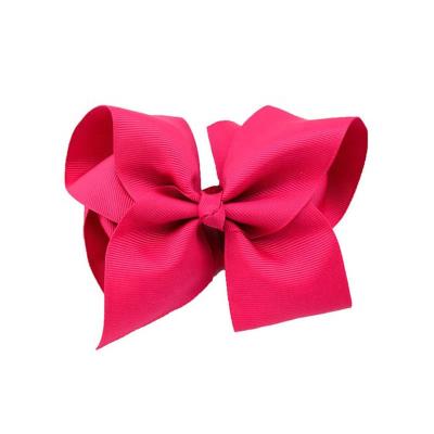 China New Eco-friendly Design 8 Inch Big Jojo Hair Bows For Girls Hair Accessories for sale