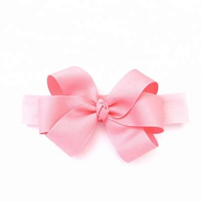 China Eco - Friendly Boutique Ribbon Baby Accessories Bows Kids Hair Band for sale