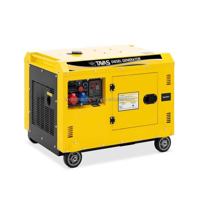 China DG11000SE Soundproof Level Sensor 8.5kw Diesel Engine Super Silent Domestic Generator Set for sale