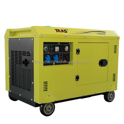 China Retail 10kw large tank gf1 power station silent diesel generator sets in Honduras DG12000SE for sale