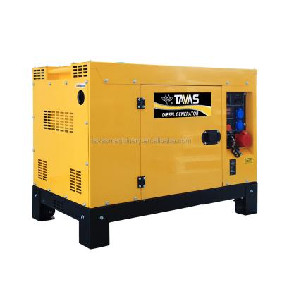 China Buy 16kw Soundproof Big Tank 70hp Diesel Engine Silent Generator For 380V DG22000SE for sale