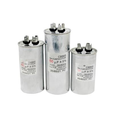 China Easy Installation Good Running Capacitors CBB65 450v 35UF Capacitor For Air Conditioning Parts for sale