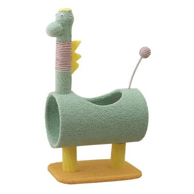 China Factory direct cotton and canvas stocked Cat Climbing Bed Shelf Cat Scratcher playing small Cat Tree for sale