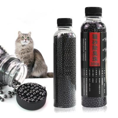 China Custom Hot Sale 300g High Adsorption Cat Litter Deodorizer Beads To Remove Smell Cat Litter Deodorizer Beads Wholesale for sale