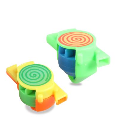 China New Plastic Funny Top Toys Kids Funny Top Spinning Toy Whistling Top High Quality Spinning Top for sale