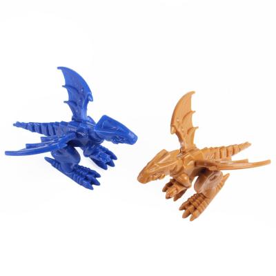 China 2021 Wholesale PP Assembling Dinosaur Small DIY Toys Cheap Plastic Kids Toys For 45MM Capsule for sale