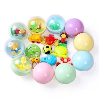 China Toy Hot Sale Cheap Price Promotional Plastic 4.5cm Around Gashapon Capsule Toys With Different Random Toys Inside for sale