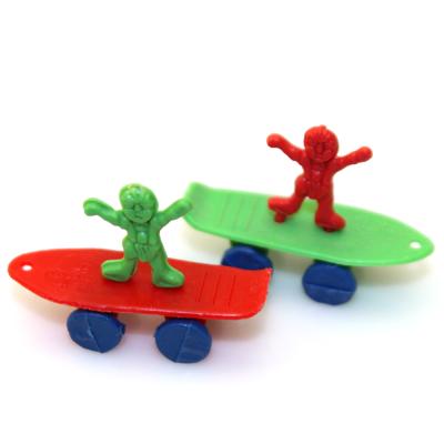 China Small Finger PP Plastic Cartoon Skateboard Promotional Kids Toys Funny Toys for sale