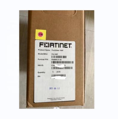 China AC 100-240V FG-100F Fortinet Firewall verbesserte Schutz für kleine Unternehmensnetzwerke zu verkaufen