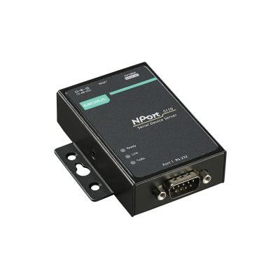 China MOXA NPort 5110 1-port RS-232 Serial Device Servers with Ethernet Interface 10/100Base for sale