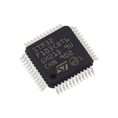 China New Original STM32F103CBT6 Microcontroller Electronic Components LQFP48 MCU STM32F103CBT6 72MHz Online Integrated Circuits for sale