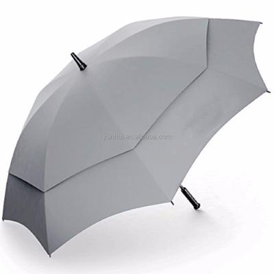 China Straight Golf Umbrella Gray Umbrella The Cost Of A Subway Golf Umbrella for sale