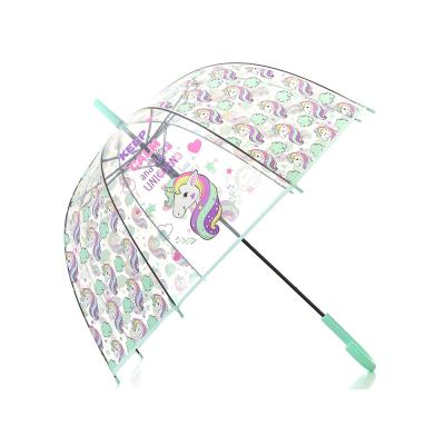 China Custom Clear Mini Folding Private Transparent Plastic Umbrella Very Cheap Strong Paris for sale