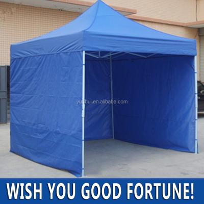 China UV-Resistant Blue Trade Show Tent Aluminum Alloy Tent for sale