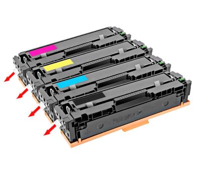 China Patrone des Toner-207A W2210A 2211A 2212A 2213A benutzt für HP M255 M256 M282 M283 zu verkaufen