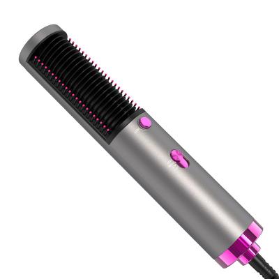 China Custom Wholesale Hot Airbrush Logo Making Iron Curling Curler Hair Straight Hair Brush Sleek Comb Comb Professional Cordless Magic Auto Electric OEM for sale